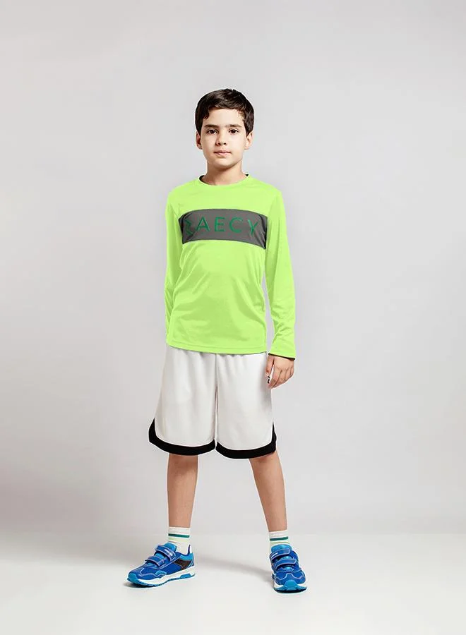ZAECY Boy's Full Sleeve T-Shirt