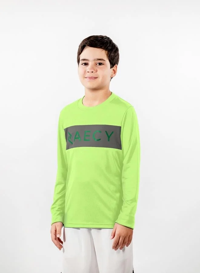 ZAECY Boy's Full Sleeve T-Shirt