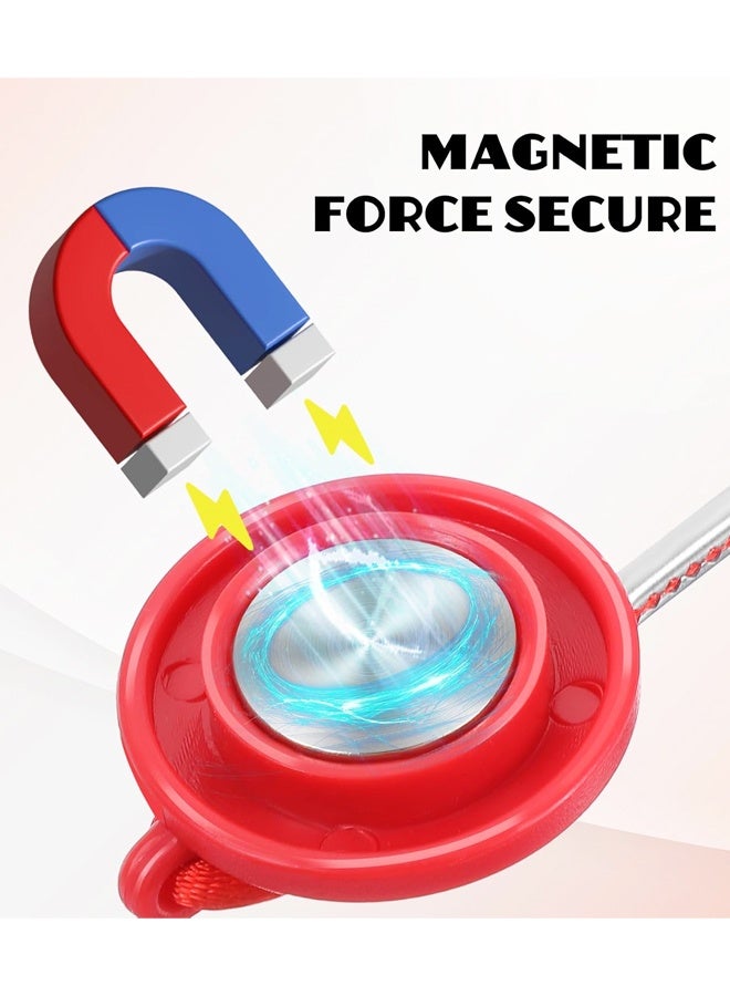 2 Pcs Universal Treadmill Magnet Safety Key with Lanyard Clip for Treadmills, Most Running Machines - Image 3