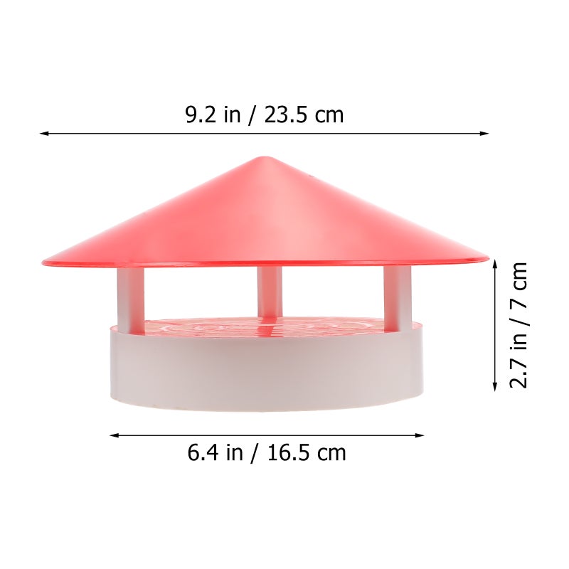 Chimney Rain Cover, Windproof and Snowproof for Garden Chimneys, PVC Material - Image 2