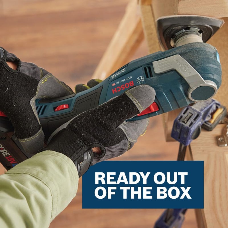 Bosch OSL350SPDK 11 pc. StarlockÂ® Oscillating Multi-Tool Delta Sanding Pad Kit - Image 4