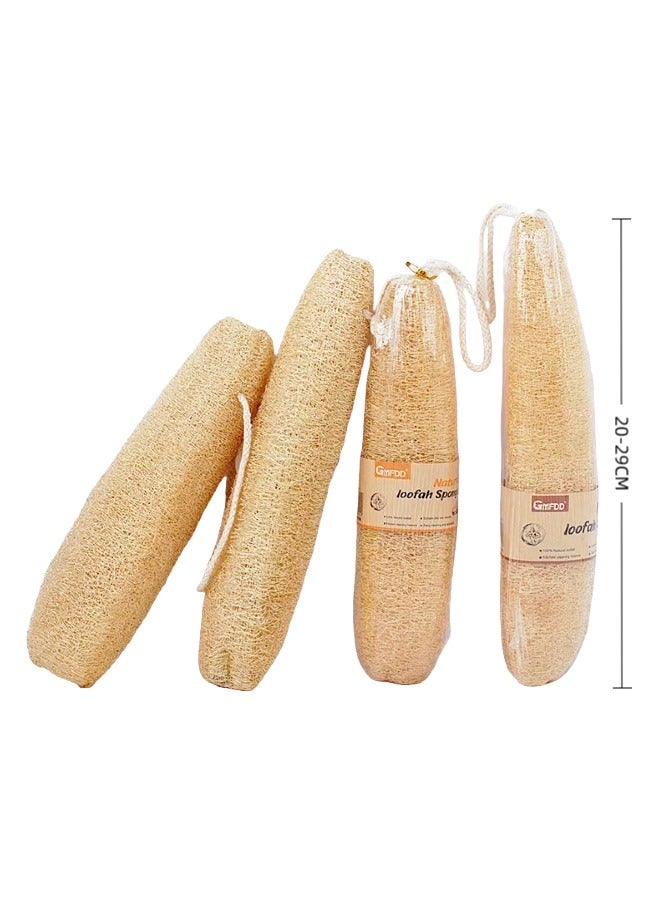 رفيق الرحلة  لوفة عضوية طبيعية كريمي 11.8 inch-15.7 inch(30-40cm)بوصة - Image 1