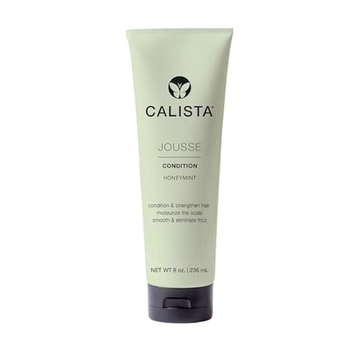 Calista JOUSSE Condition Lightweight Hydrating Conditioner – Repairs Damage, Restores Elasticity & Boosts Volume with Rice & Wheat Proteins, Keratin Amino Acids – Honeymint Blend (8 oz.) - Image 1