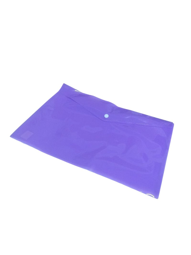Simba Opaque Purple Capsule Folder Foolscap Size 180 Micron Model FC208