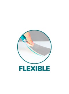 TOTAL TOTAL Durable Steel Putty Knife – Versatile Tool for Spackling, Scraping, and Filling  - Image 4