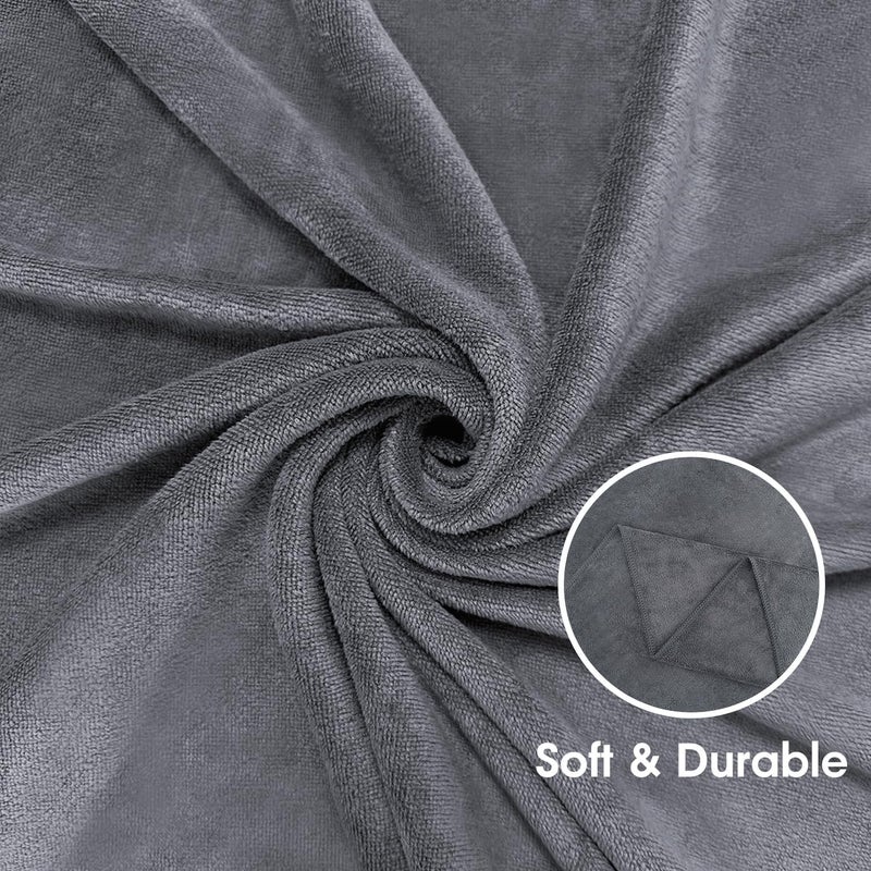 جي ام ال مناشف حمام JML كبيرة مناشف حمام الألياف الدقيقة مجموعة 4 عبوات (30 "" × 60 "") - Image 5