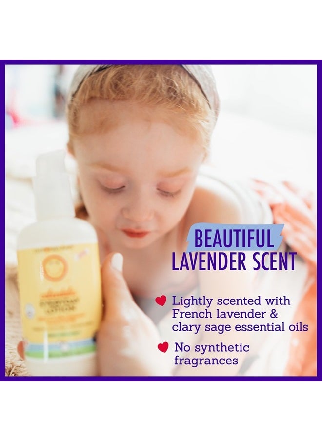 California Baby - Calendula Lotion | 100% Plant-Based | Very Soothing Baby Lotion for Sensitive Skin | Lavender Kids Lotion | Allergy Friendly | Organic Calendula + Aloe Vera | 562 mL / 19 fl. oz. - Image 1