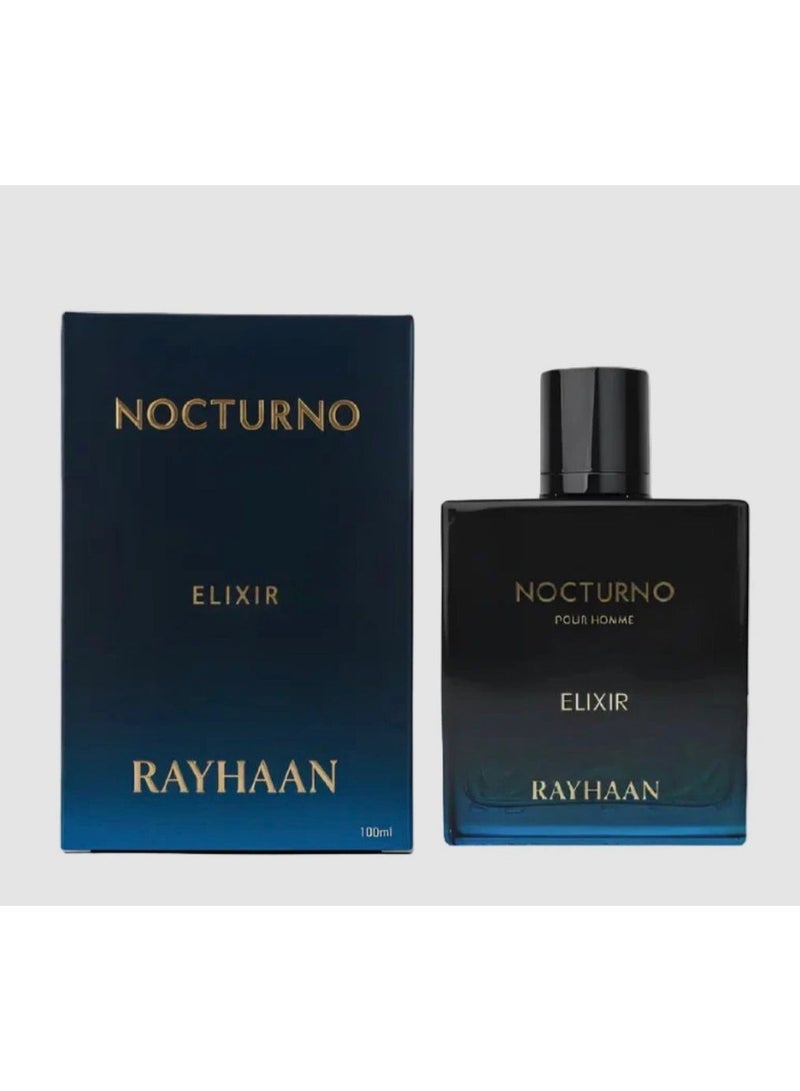 ريحان نوكتورنو إليكسير بور أوم أو دو بارفان للرجال - عطر وودي عنبر 100 مل - Image 1