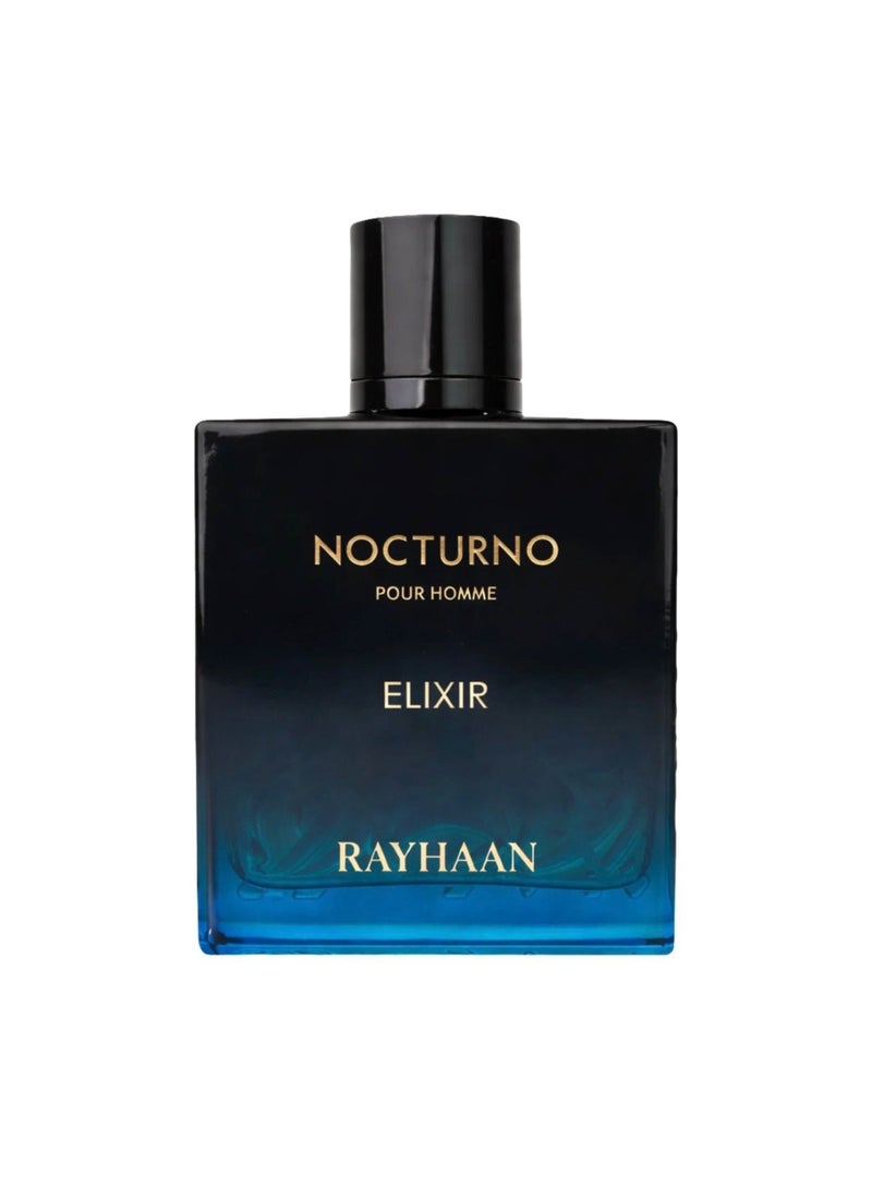 ريحان نوكتورنو إليكسير بور أوم أو دو بارفان للرجال - عطر وودي عنبر 100 مل - Image 2