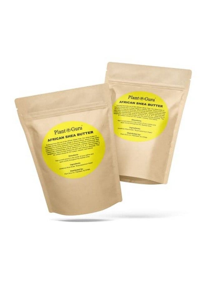 Plant Guru Raw African Shea Butter 2 Lbs. Bar 100% Pure Natural Unrefined Ivory Imported From Ghana Ideal Moisturizer For Dry Skin Body Face And Hair Growth. Great For Diy Soap And Lip Balm Making.  - Image 4