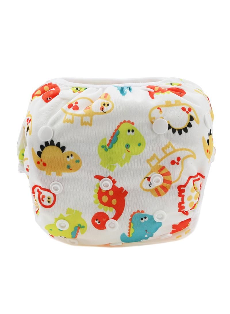 1-Piece Voguish Soft Adjustable Washable Baby Swimming Shorts Diaper - Style S  - Image 1