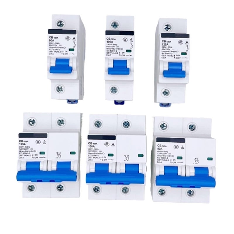 Circuit Breaker, Electric Vehicle Circuit Breaker 12V24V48V60V120V220v Air Switch Air Switch 100A125A(32a,1P) - Image 3