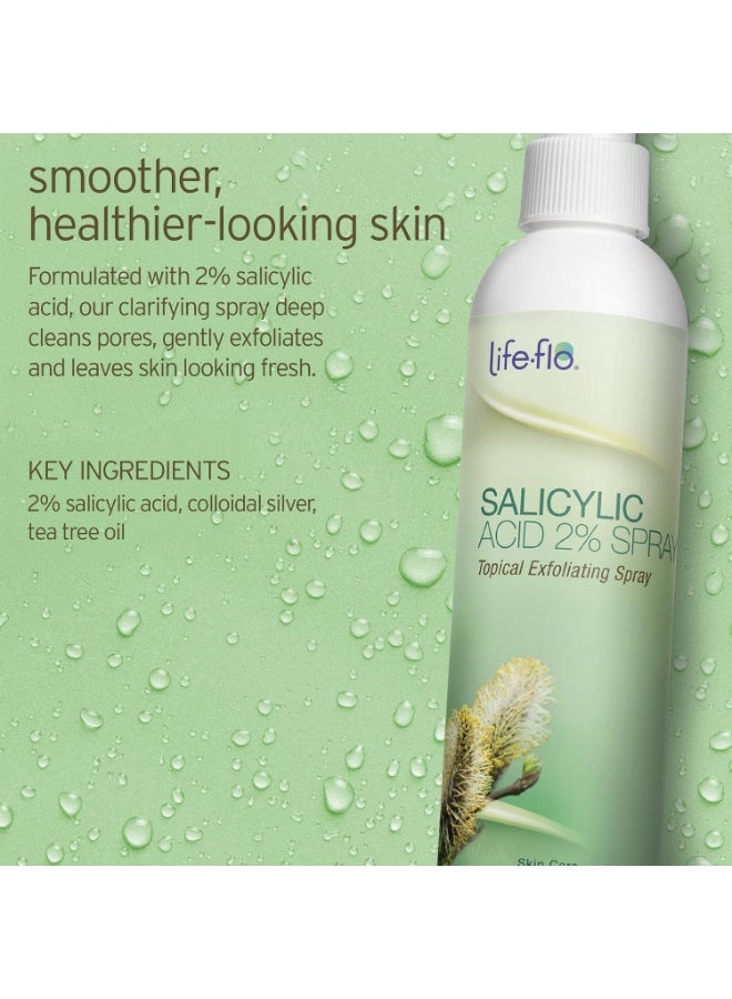 Life-flo, Salicylic Acid 2% Spray, 8 fl oz (237 ml) - Image 2