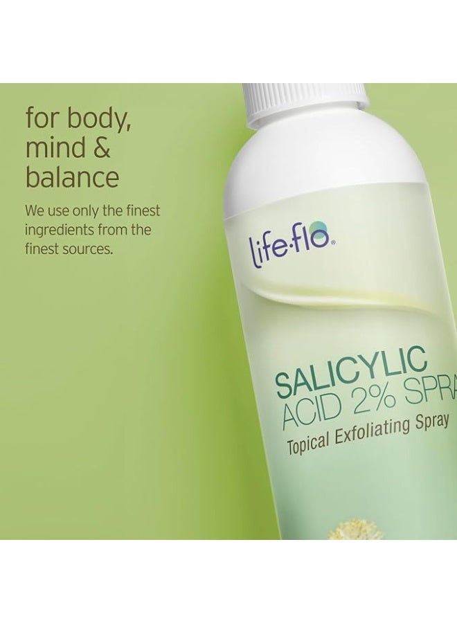 Life-flo, Salicylic Acid 2% Spray, 8 fl oz (237 ml) - Image 4