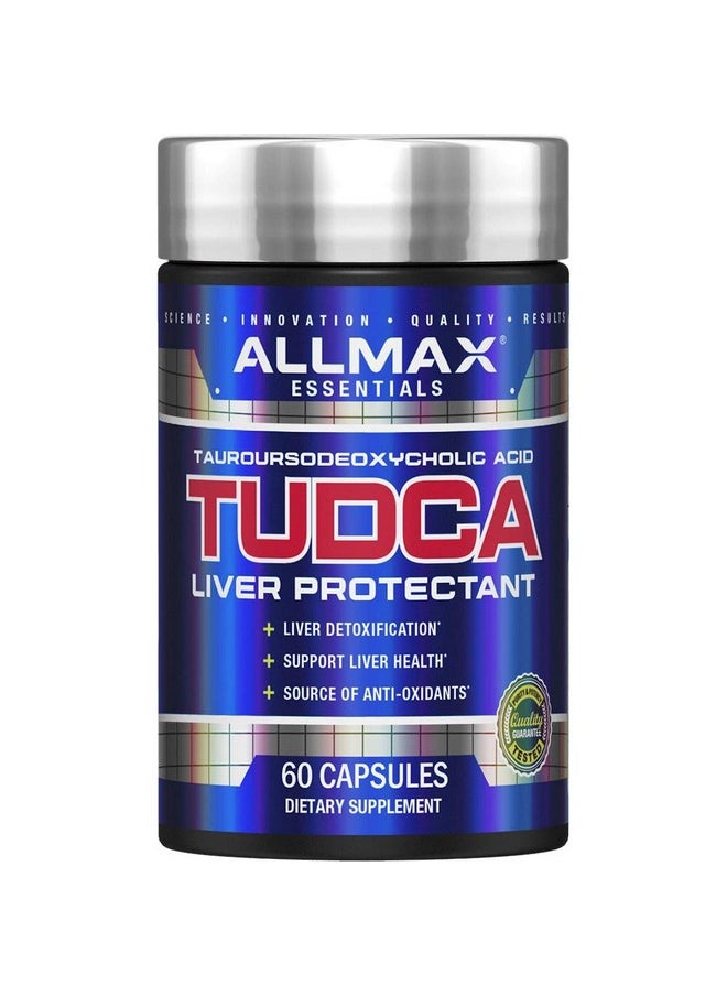 AllMax Nutrition Allmax Tudca 60Ct حمض تورورسوديكسويكوليك لتنظيف الكبد وصحة الأمعاء  - Image 1