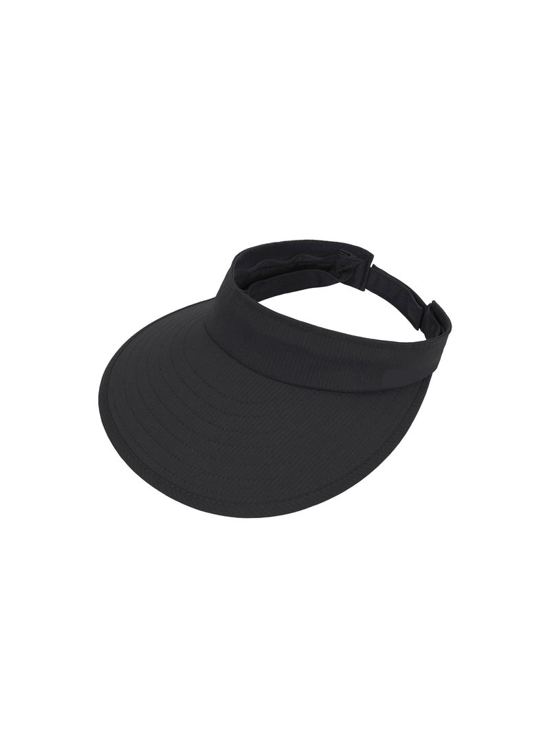 SYOSI - Sun Visor Hats, Sun Hats for Women UV Protection Wide Brim 2 in 1 Zip-Off Visor Summer Beach Hat Womens Packable Golf Hat, Wide Large Brim, Beach Packable Visor for Casual Daily Wear or Outdoor - Image 1