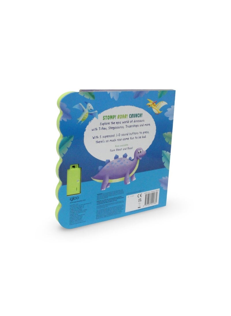 Igloo Books Dino Stomp and Roar! Sound Board Book - Image 3