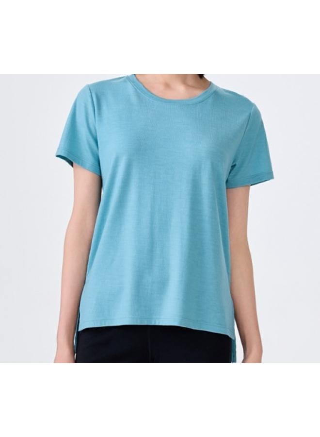 VUELO New Women's Very Fine Merino Wool Short-sleeved T-shirt Quick-drying Outdoor Thin T-shirt Merino Wool Breathable 