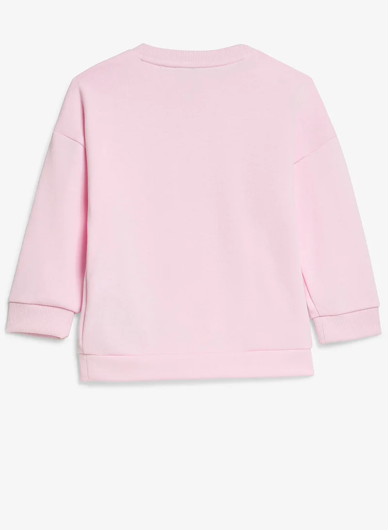 Adidas CLPINK/MULTCO/DUALIL Infant 3-Stripes Tracksuit for Women | Best Price UAE
