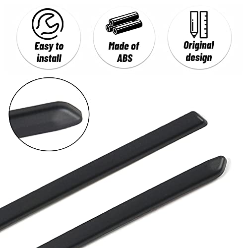 SPORTULI Matte Black Front Center Grille Inserts Cover Trim Replace for 2020 2021 2022 2023 2024 Toyota 4Runner Accessories (Matte Black) - Image 3