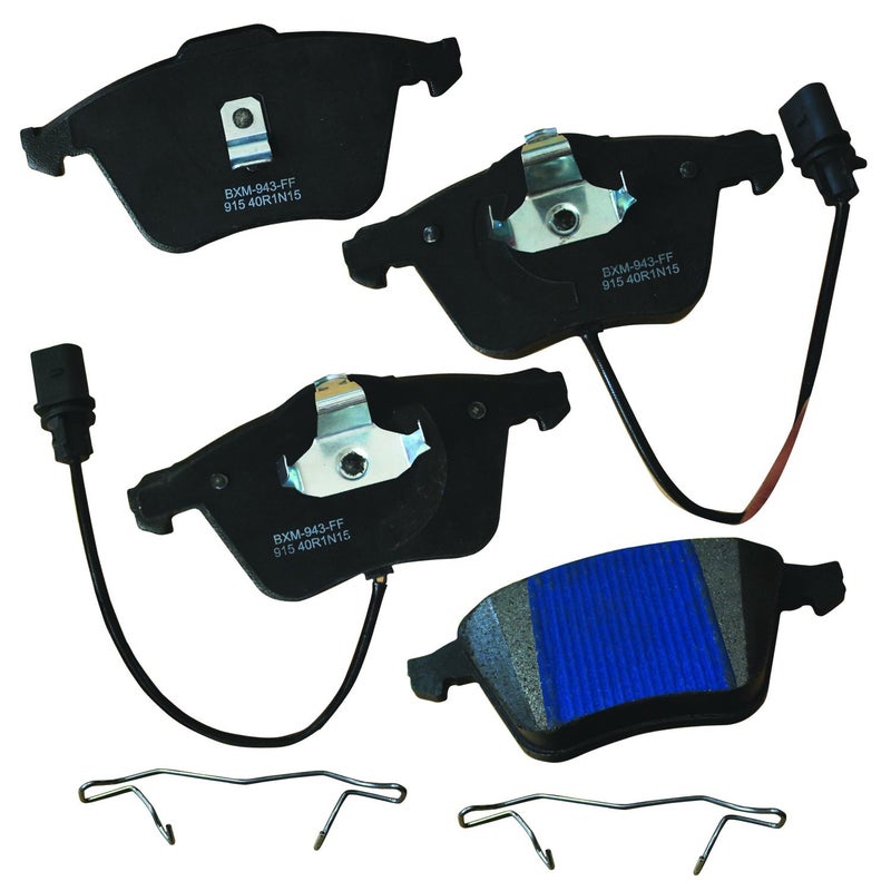 Bendix Premium SBM915 Semi-Metallic Front Brake Pads for Audi A4 2006-2005,A4 Quattro 2006-2005,A6 2004-2002,A6 Quattro 2004-2002,A6 Quattro 2006,Allroad Quattro 2005-2001,S6 2004-2002,Saab 9-3 2011 - Image 3