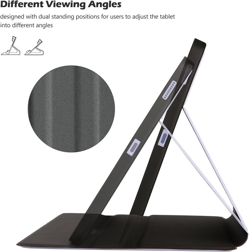 Procases Smart Case For Galaxy Tab S10 Lite / S10 Fe S9 Fe 10.9 Inch With S Pen Holder, Folio Slim Stand Case Hard Back Shell Protective Smart Cover For Galaxy 2025 2024 2023 10.9" 11" -Lavender - Image 3