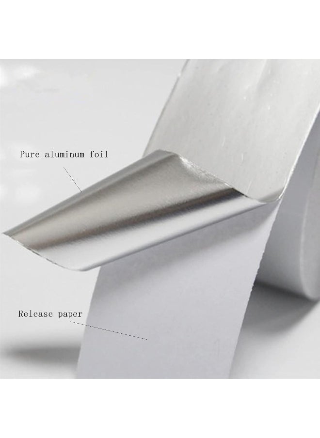 Biella Aluminium Foil Adhesive Tape - Seal, Insulate, And Protect With Ease! Ideal For Roof Leaks, Surface Cracks, Window Gaps, Pipes, Boats Sealing, And More (3Inch, 4Pcs)  - Image 3