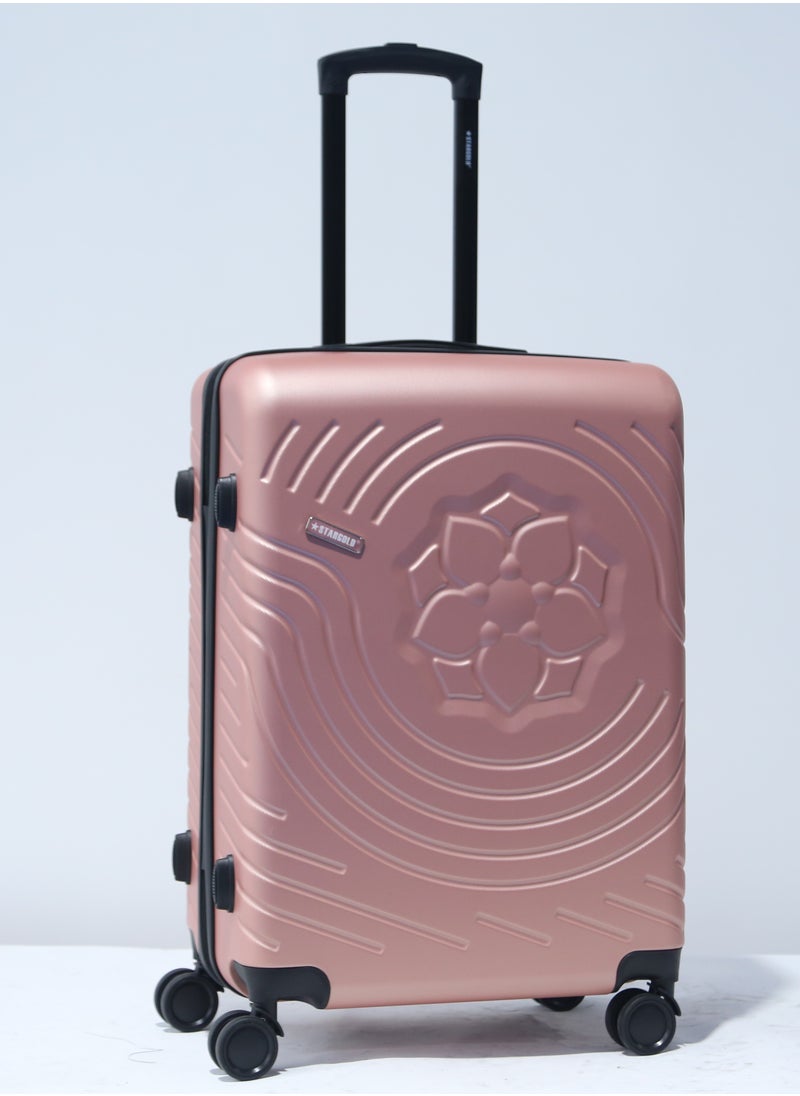 Stargold - 3 Piece ABS Hard Side Trolley Luggage Set Spinner Wheels With Number Lock - Image 1