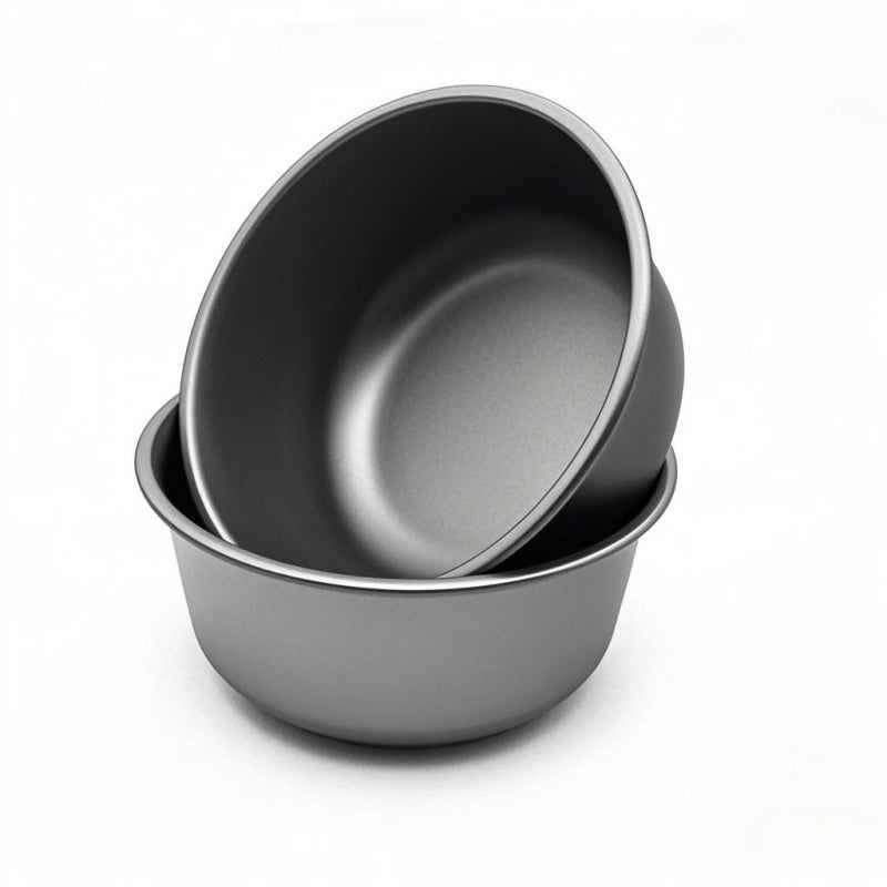 Lightweight Titanium Camping Bowl - 2pcs 550ml Durable Odor-Free Portable Bowl for Outdoor Camping Picnic Travel - Image 4