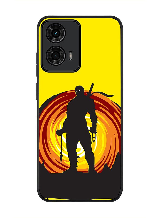 Stylizedd For Motorola Moto G04 / G04s Case,Slim fit Camera Protection, Shockproof Thin Phone cover - Ninja Typhoon - Image 1