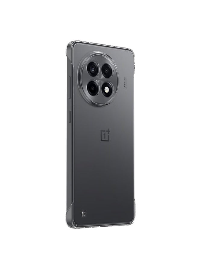 Stryfer Transparent Crystal Plating Half-pack Case For Oneplus Ace5/ace5 Pro, Hard Shell With Naked Sensation, Borderless Design, Uni - Ice Crystal Transparent - Image 1