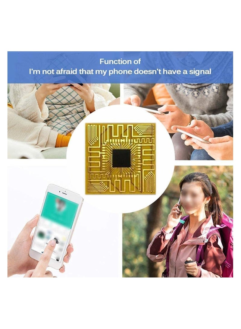 Cell Phone Signal Enhancement Stickers, 5 Pack, Boost Reception for Outdoor and Remote Areas, Universal Compatibility - Image 4