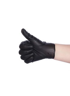 Gesalife Pack of 3 Powder Free Disposable Vinyl Black Gloves 100 Pcs  - Image 4