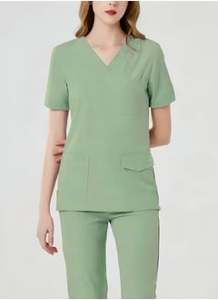 Hot Sale Short Sleeve V Neck Nurse Work Suit - pzsku/Z40AF53FB7E503880AAA8Z/45/_/1739521699/204c583e-aa52-4500-a939-f26e39ac469e