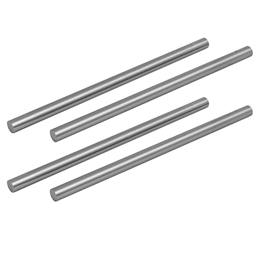It Works Great Round Steel Rod, 12mm HSS Lathe Bar Stock Tool 200mm Long, for Shaft Gear Drill Lathes Boring Machine Turning Miniature Axle, Cylindrical Pin DIY Craft Tool, （12x200mm） 4pcs - Image 1