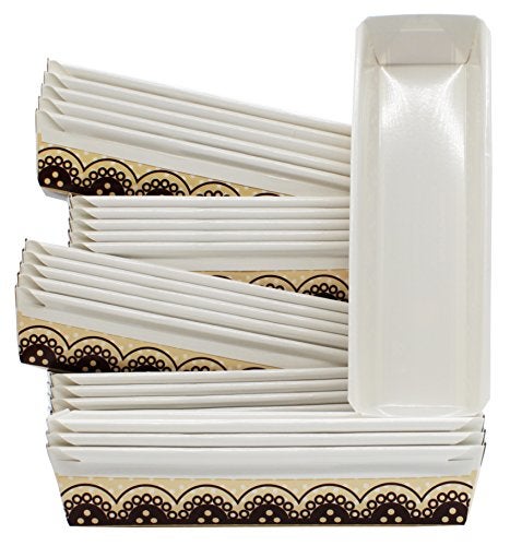 MontoPack Baking Paper Loaf Pans 11 x 3.5 x 2 Inches (Pack of 24) - Image 4