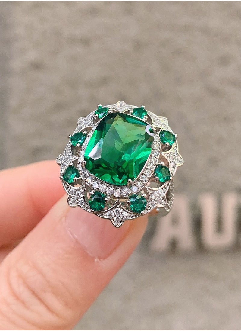 Gold Plated Green Zircon Ring for Women for Girl - pzsku/Z40AF9C54DEEC1F5EF89CZ/45/_/1703766890/43f1f0a5-54a8-4df6-9407-f541ceb40508