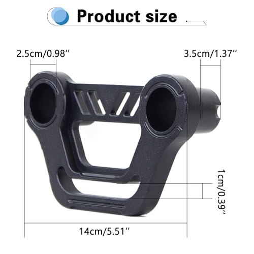 SKTYANTS Hood Cowl Pod Light Mount Bracket Ditch A-Pillar Cube LED Light Mounting Brackets Compatible with Wrangler JL Gladiator JT 2018-2023 - Image 4