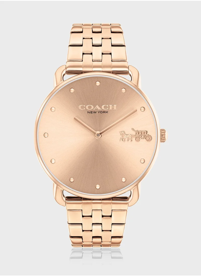 COACH Steel Strap Analog Watch