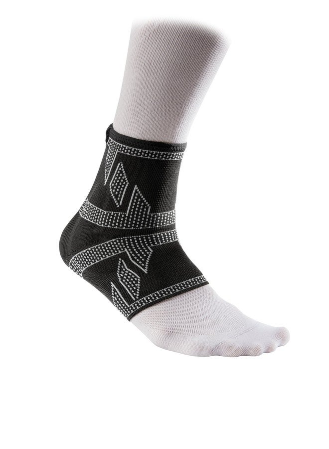 كمّ الكاحل McDavid 5132 Elite Engineered Elastic™ مع دعم ضاغط للكاحل لتخفيف إصابات الكاحل والالتواءات والآلام