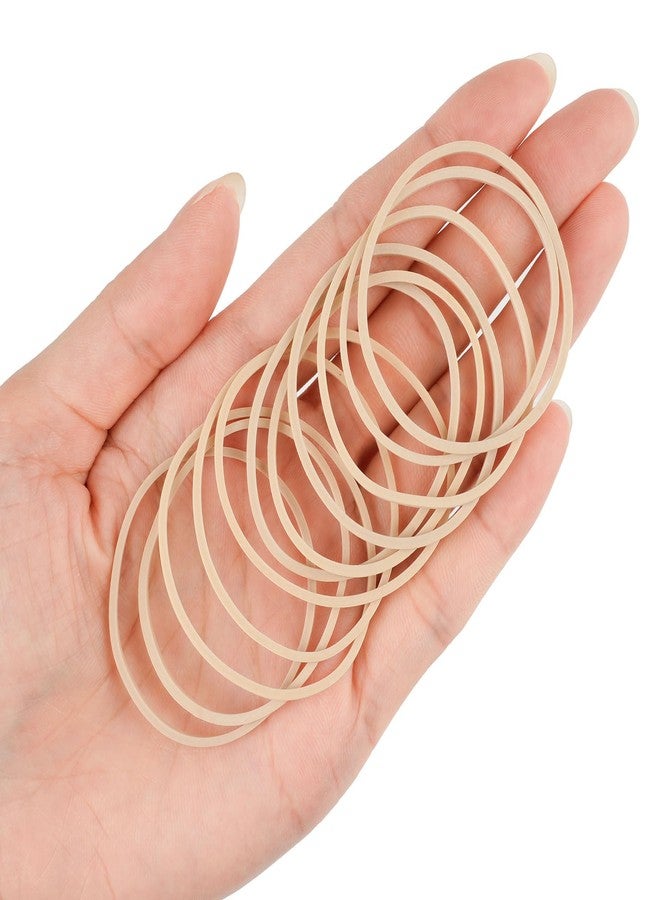 MOWPOG 700 Pcs Rubber Bands, Size #16 Reusable Elastic Rubber Band for Office Supplies File Folders, Home Packaging, Crafts DIY Bundling, Multipurpose (Beige) - Image 4