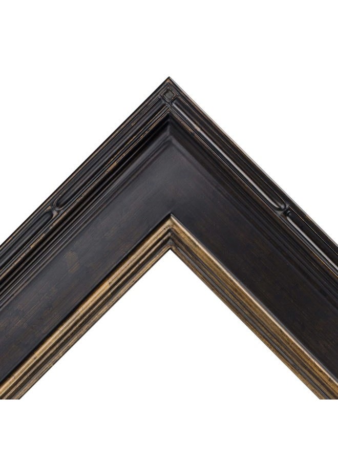 Creative Mark Museum Collection Plein Aire Frames - Museum Quality Plein Aire Frames for Photos, Artwork, Paintings, & More! - Black & Gold - 8x10 - Image 3