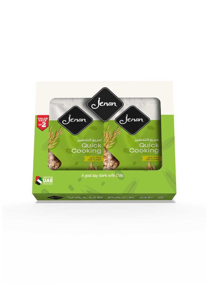 Jenan Quick Cooking Oat Flakes - Image 1
