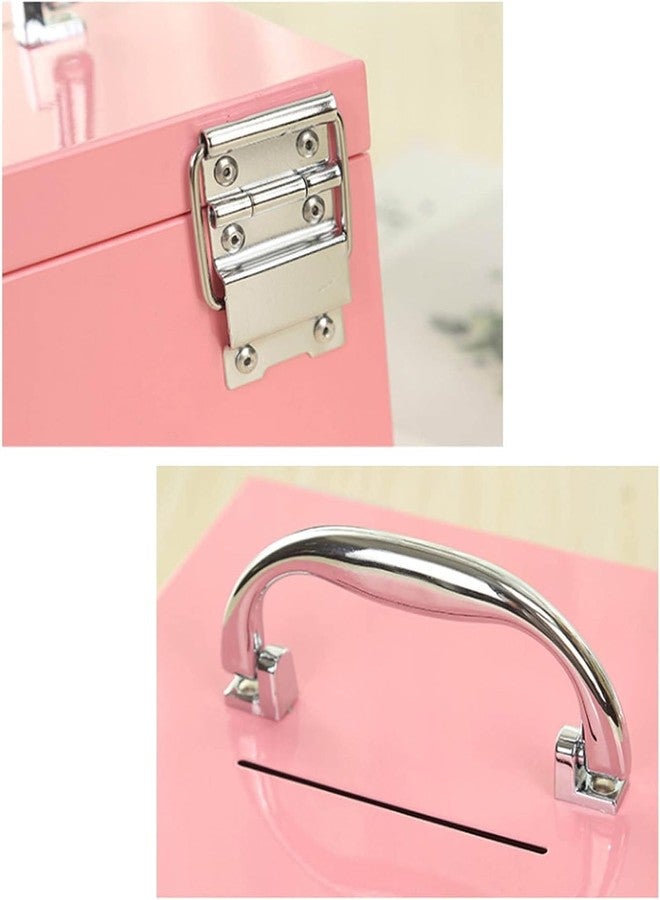 Crobat Stainless Steel Children's Piggy Bank for Girls Can Save and Desirable Household Piggy Bank with Password Lock Internet Popular Cash Storage Box - Image 5