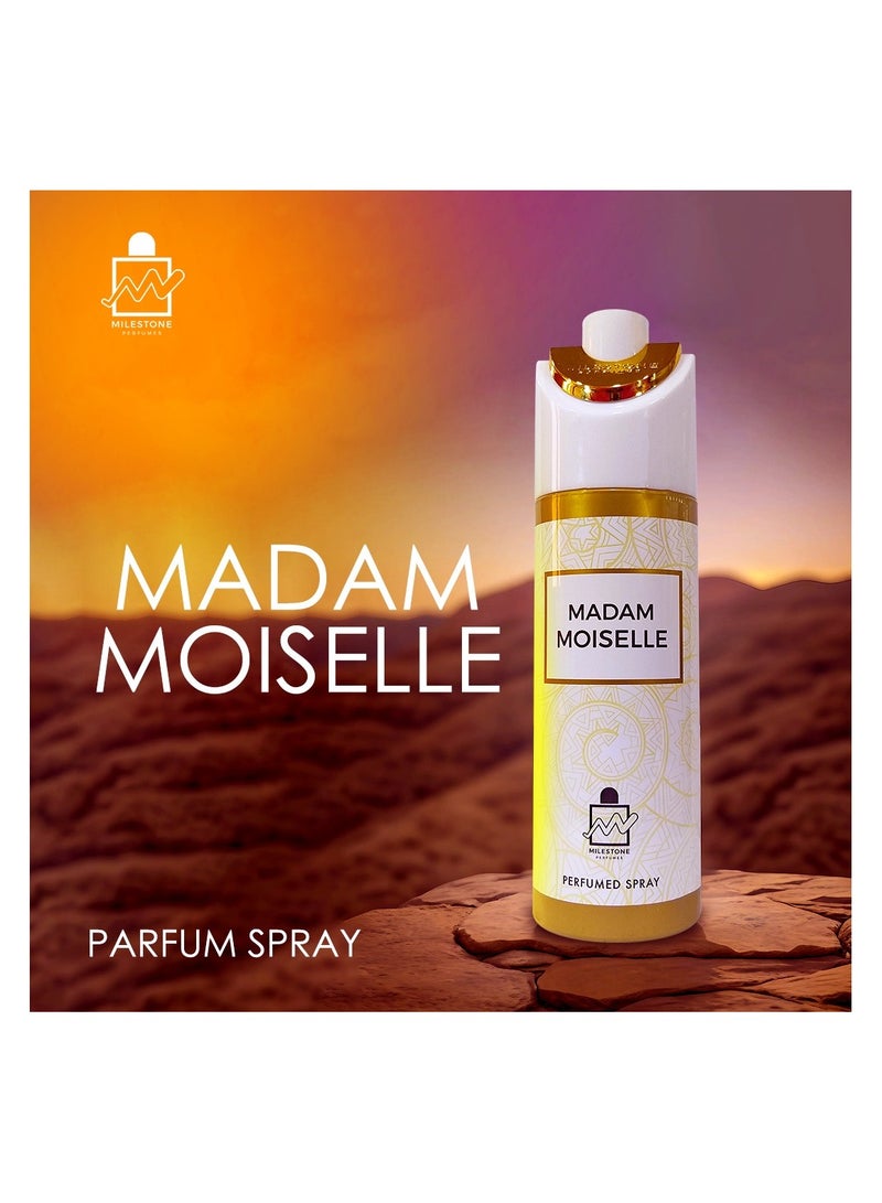 Milestone Madam Moiselle For women Perfumed Spray 200ml - Image 3