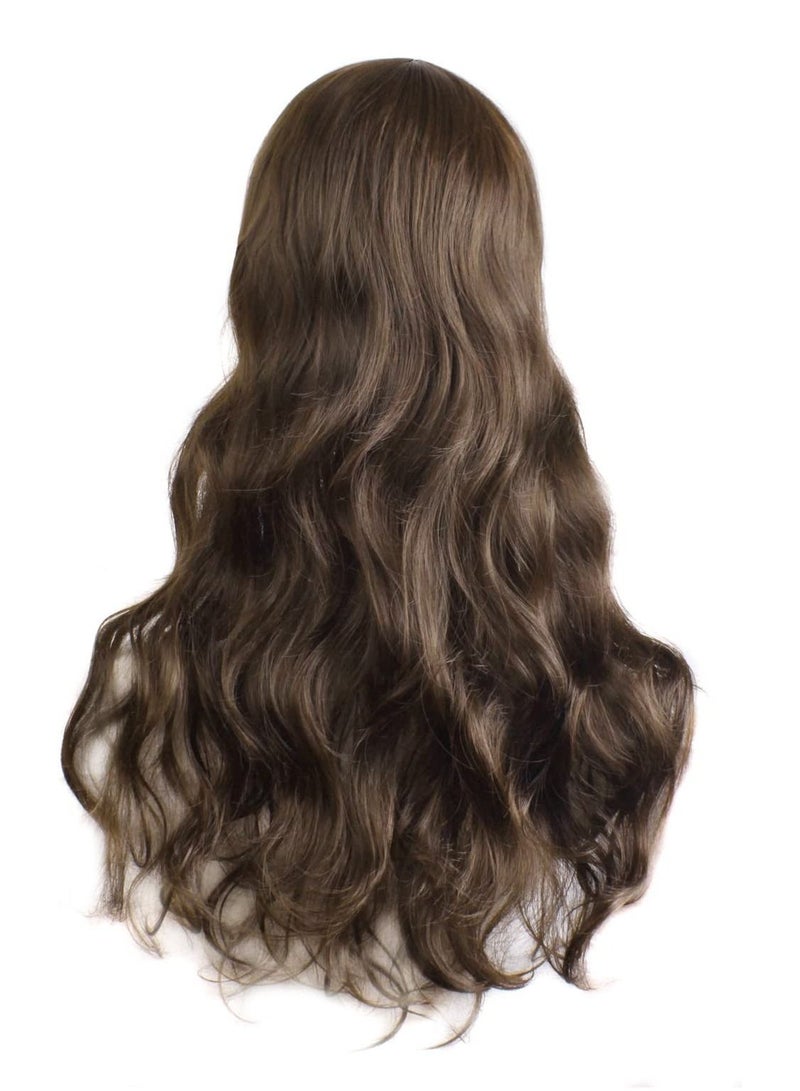 Estelle Charming Women's Long Curly Full Hair Wig Brown - Image 2