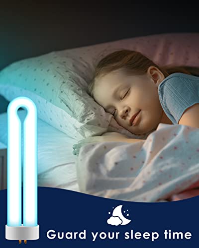 PACETAP 2 Pack Replacement Bulbs FUL15W BL with 4 Pin Base, U Shaped Lamp Tube Compatible for Flowtron BK-15D, for Stinger FP15, for TZ15, for BB-15WHT, Indoor Outdoor 15W U Shape Light Bulbs for T6 T8 T9 - Image 4