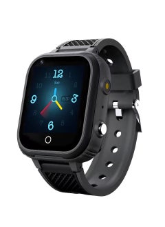 Generic LT21 4G Smart Watch Kids GPS WIFI Video Call SOS IP67 Waterproof Child Smartwatch Camera Monitor Tracker Location Phone Watch(Black)  - Image 1