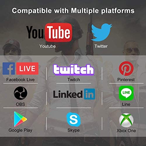 Microware Game Capture Card, 4K USB 3.0 HDMI Video Capture Card with HDMI Loop-Out 1080P 60FPS Live Streaming Game Recorder Device, Compatible Windows Linux OBS OS X Twitch for PS3 PS4 - Image 4