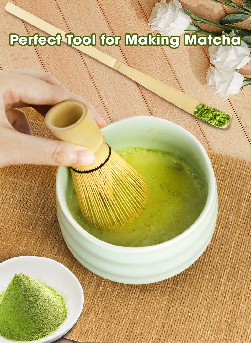 نكومي طقم ماتشا، طقم ماتشا لوجبة الإفطار/اتيه ماتشا، وعاء ماتشا مكون من 7 قطع، طقم خفاقة ماتشا، طقم خفاقة ووعاء ماتشا، طقم خفاقة ووعاء ماتشا لحفل شاي ماتشا، طقم خفاقة ووعاء ماتشا - Image 5